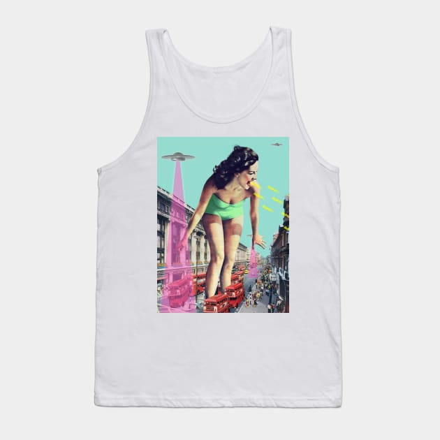 Rush Hour Madness Tank Top by MsGonzalez